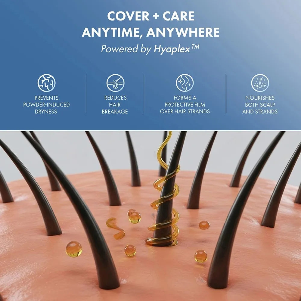 benefits of hyaplex used in thriveco cover up hair powder