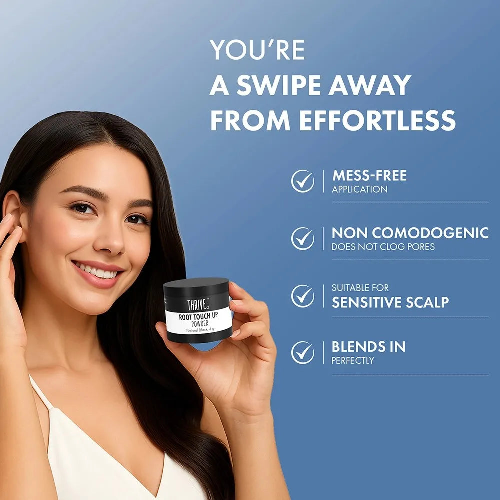 benefits of thriveco hair root touch up powder