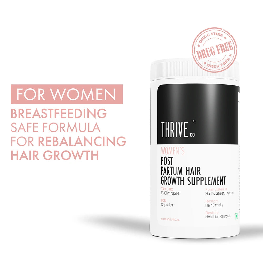 Women's Post Partum Hair Growth Supplement, 60N Capsules
