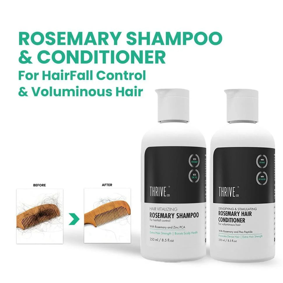 Rosemary Shampoo (250ml) + Rosemary Conditioner Combo (250ml)
