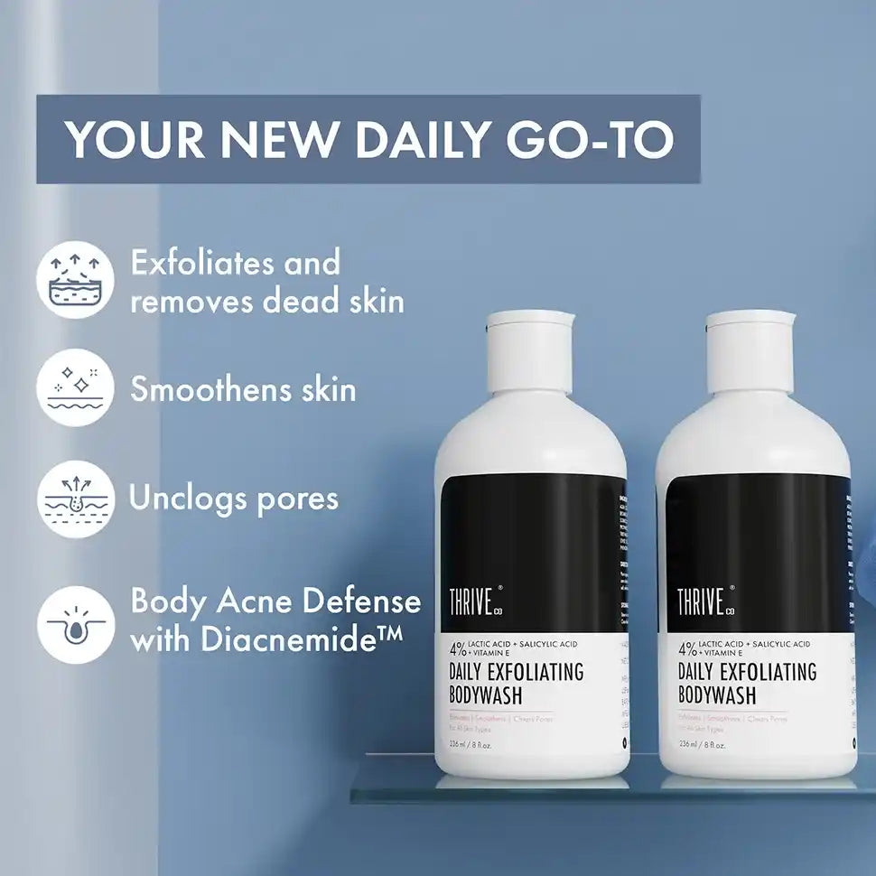 Daily Gentle Exfoliating Body Wash, 236ml