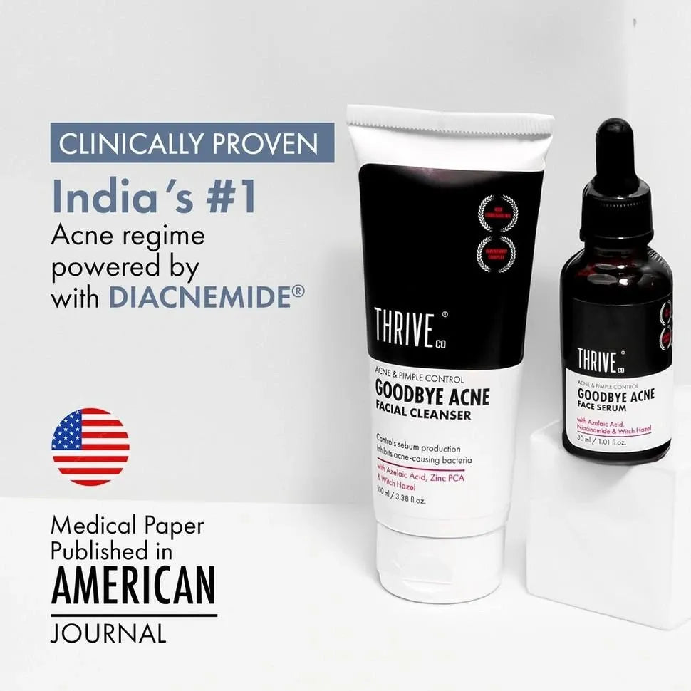 Goodbye Acne Cleanser (100ml) & Acne Serum (30ml)