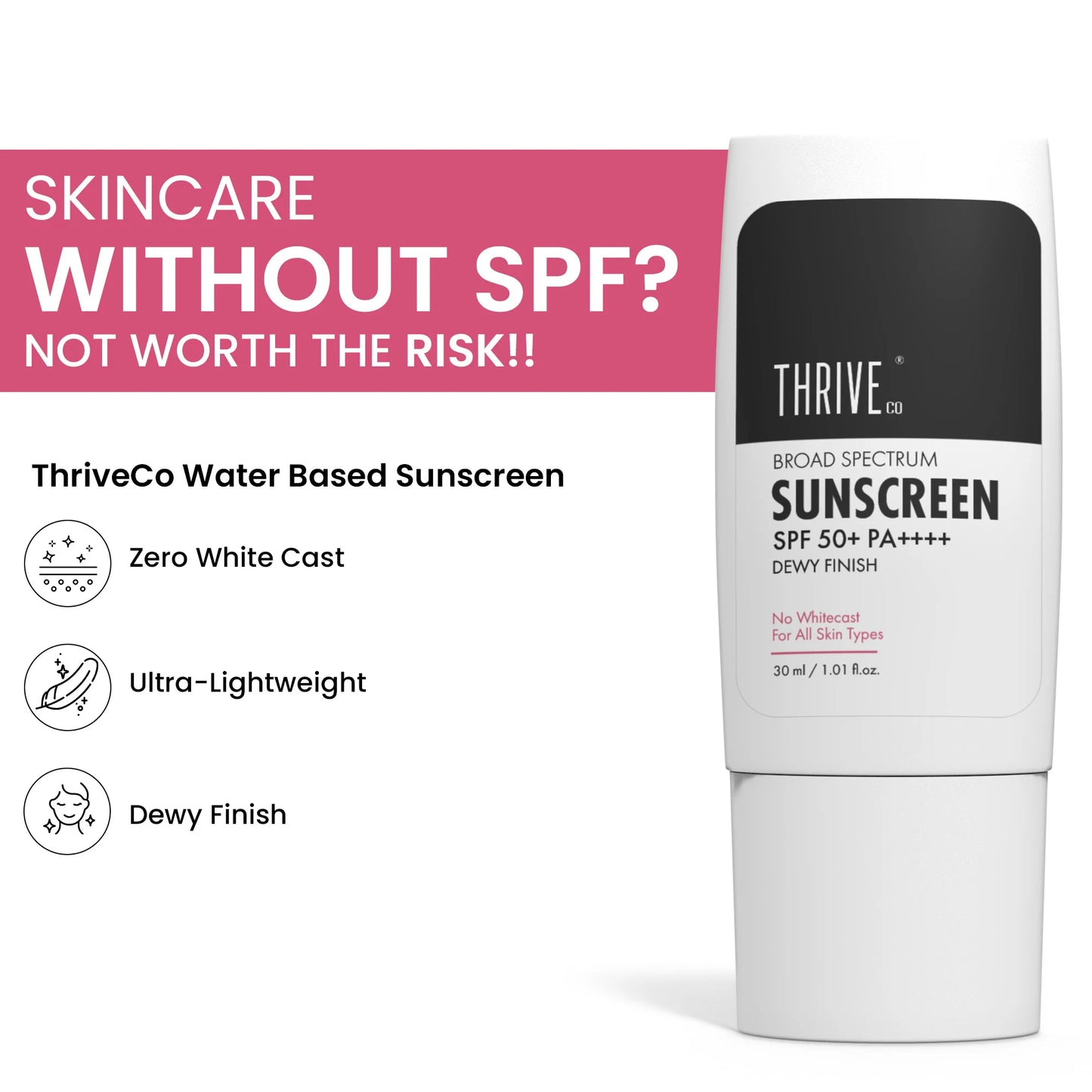 Deal Price: Broad Spectrum Sunscreen SPF 50+ PA++++, 30ml