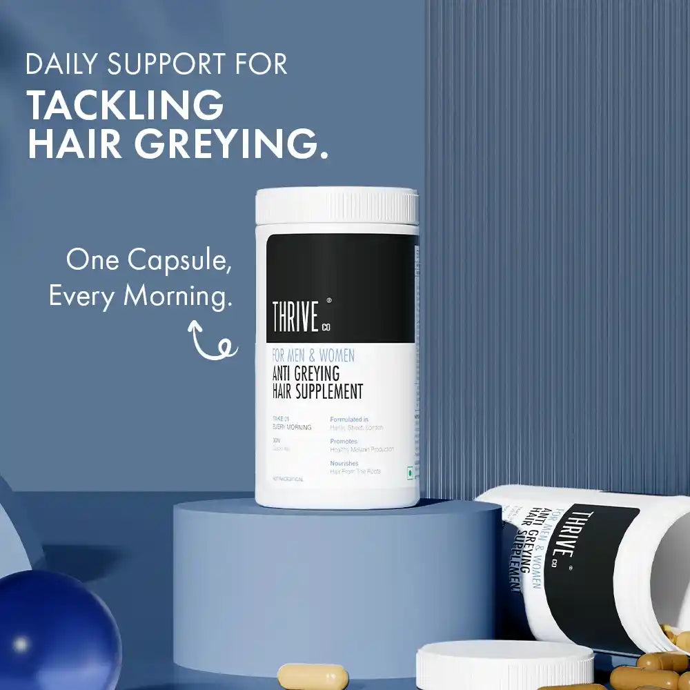 Anti-Grey Hair Prime Serum, 50 ml + Supplements 30N