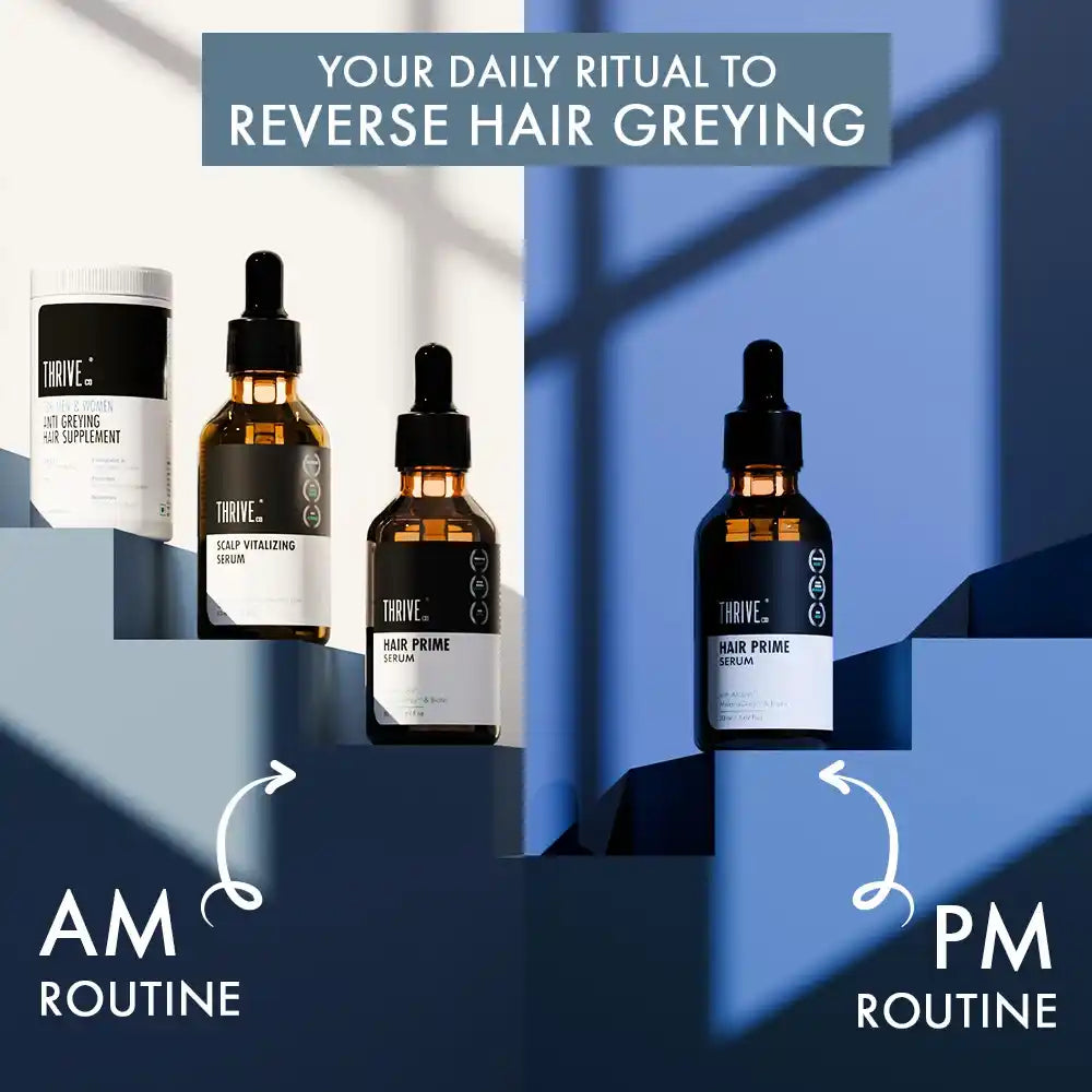 Anti-Grey Hair Prime Serum, 50 ml + Supplements 30N