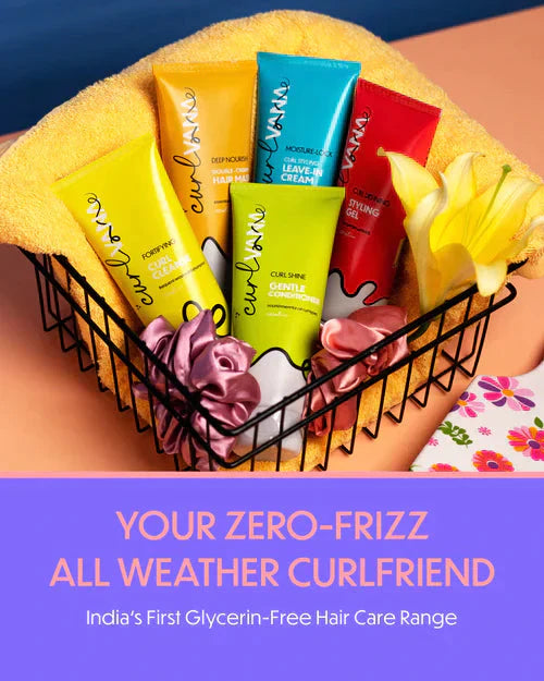 Curlvana Curl Cleanse Shampoo & Curl-Defining Styling Gel Combo, 200ml each