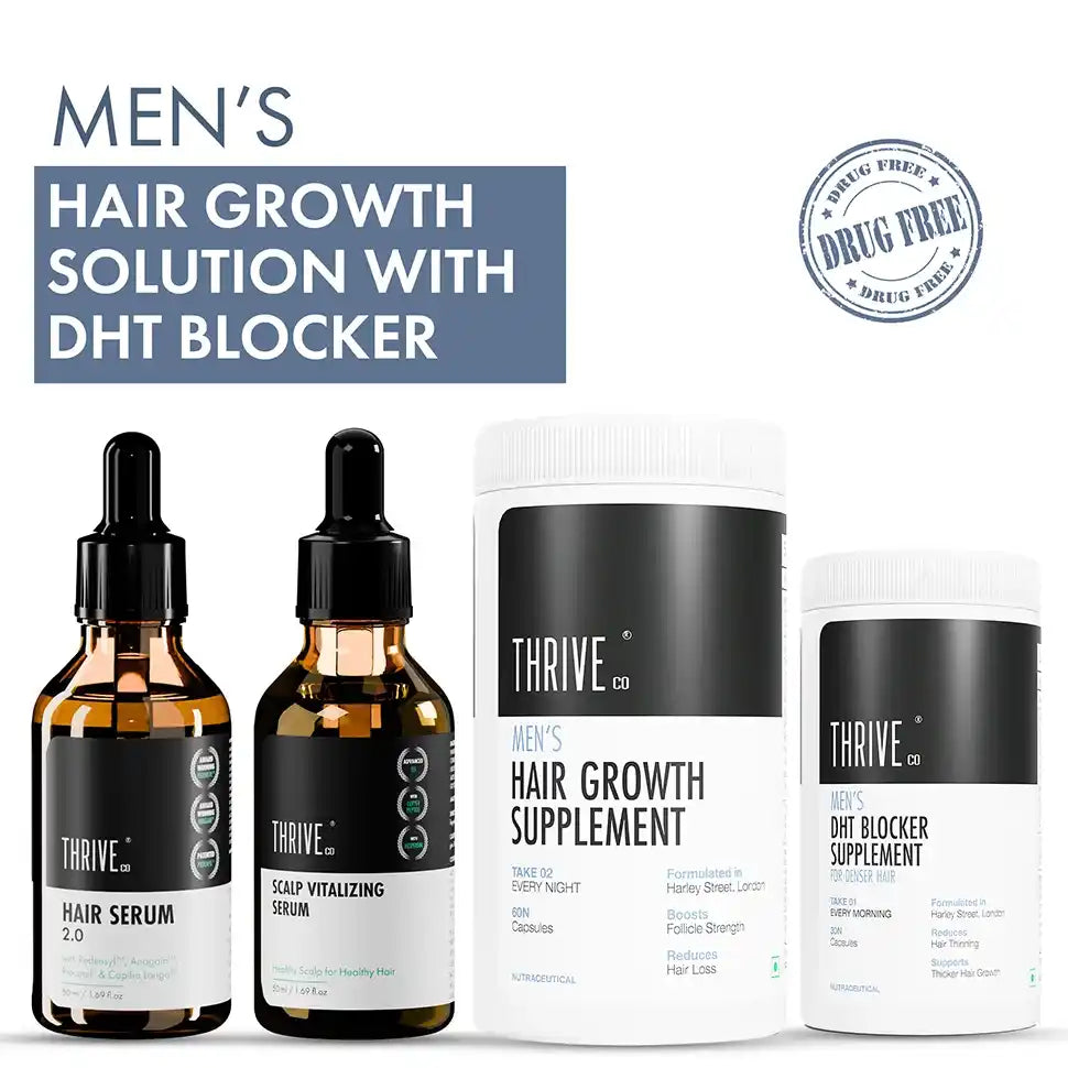Men’s Hair Growth Solution with DHT Blocker