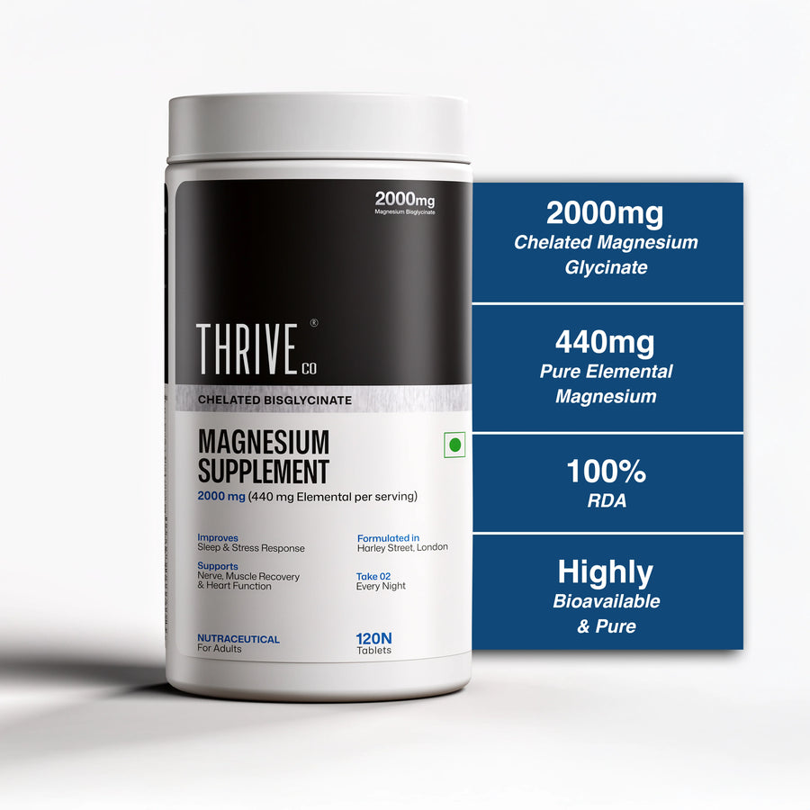 Magnesium Glycinate Supplement, 120 capsules