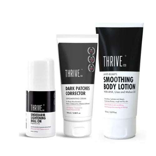 Dark Patches Corrector, 100ml + Underarm Lightening Roll on, 40ml + Smoothing Body Lotion, 150ml
