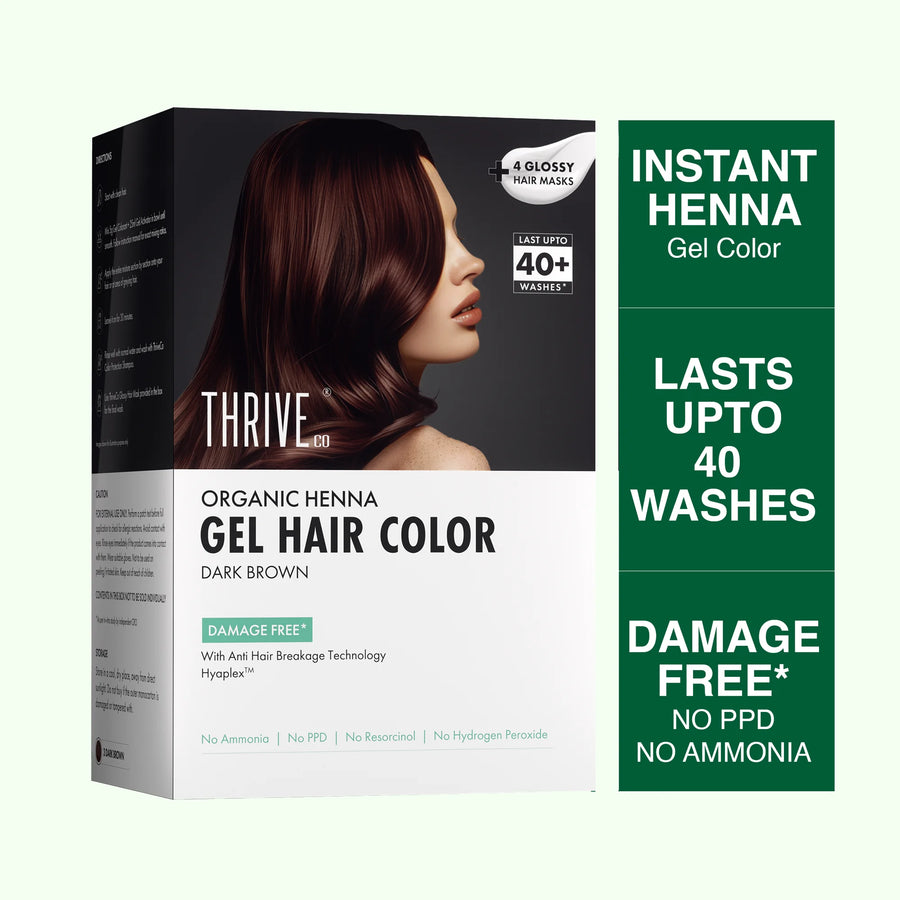 Organic Henna Gel Hair Color