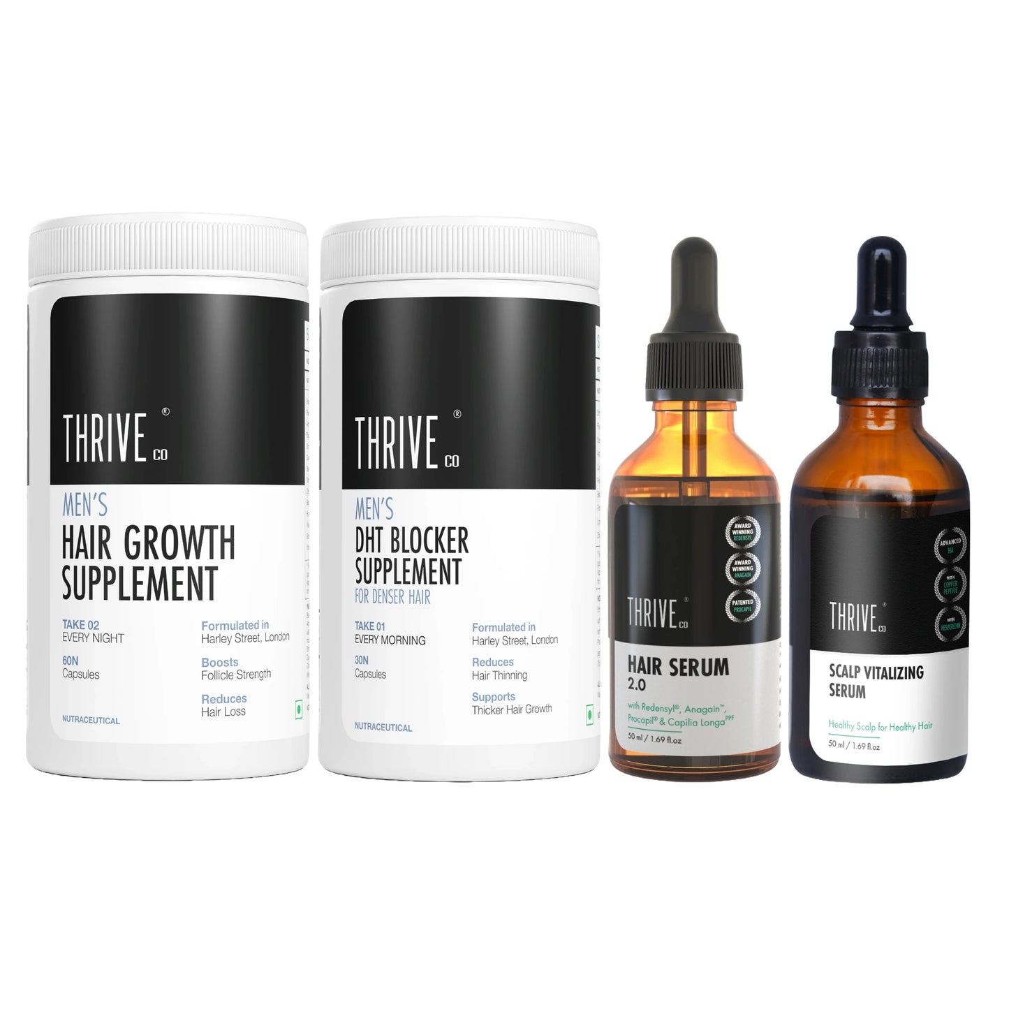Men’s Hair Growth Solution with DHT Blocker