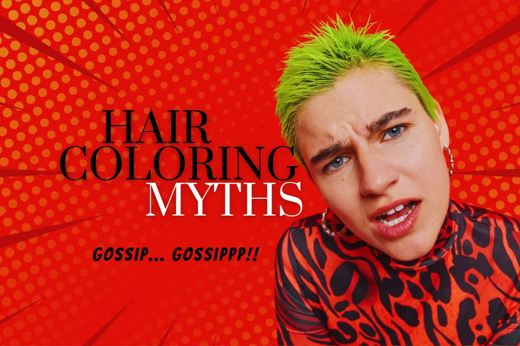Hair Coloring Myths