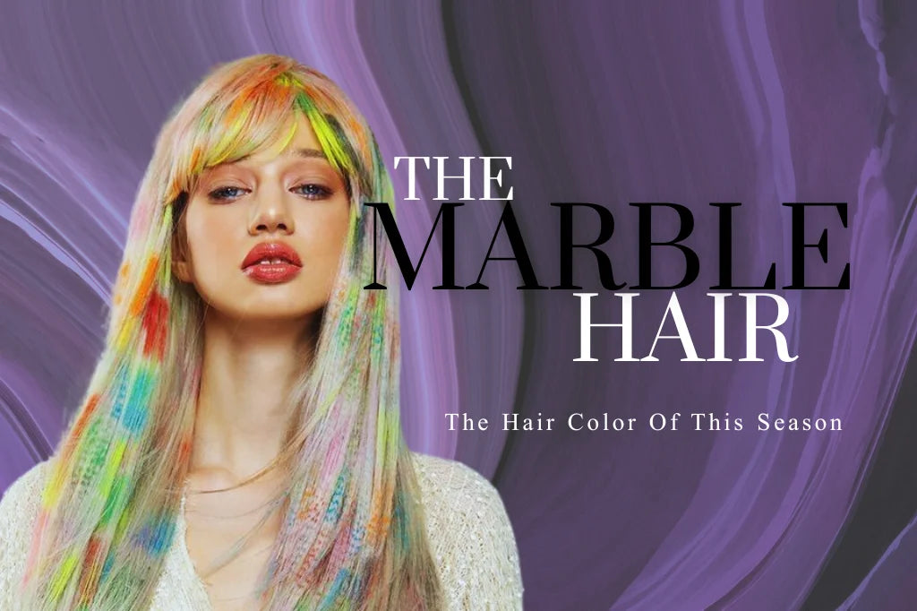 Marble hair 