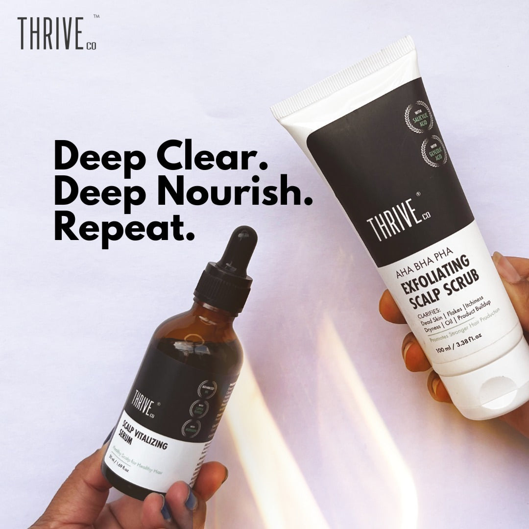 Detailed Review of ThriveCo Scalp Care Kit with Exfoliating Scrub and Vitalizing Serum