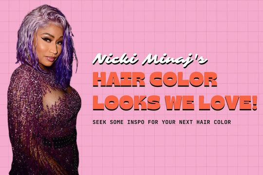 Nicki Minaj's Hair Color looks
