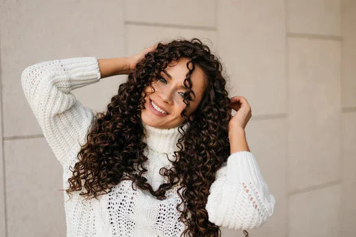 Curly hair makeover
