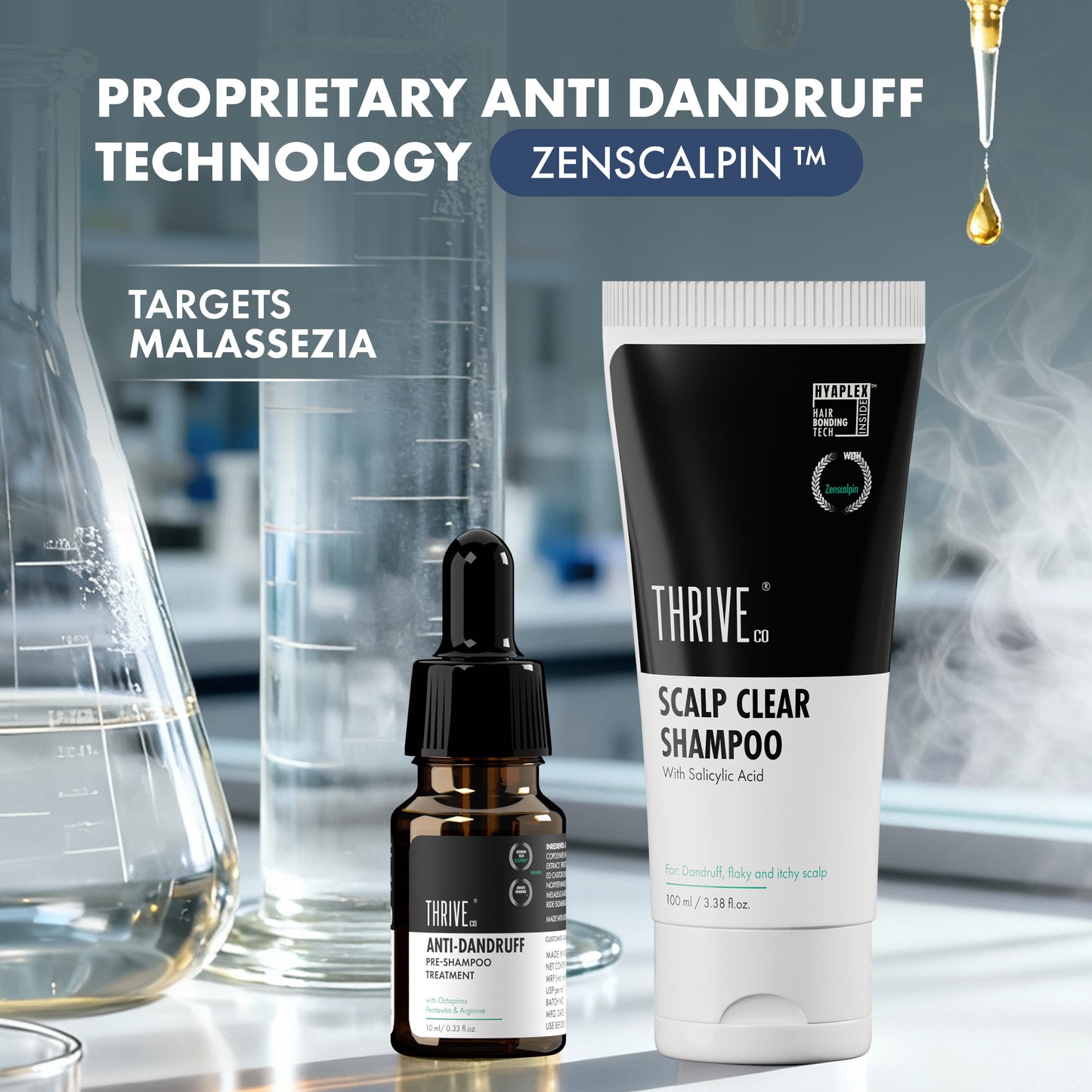 Anti-dandruff kit: Scalp Clear Shampoo + Anti Dandruff Serum