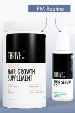 PM Routine of How to Use ThriveCo Hair Growth Supplement for Women