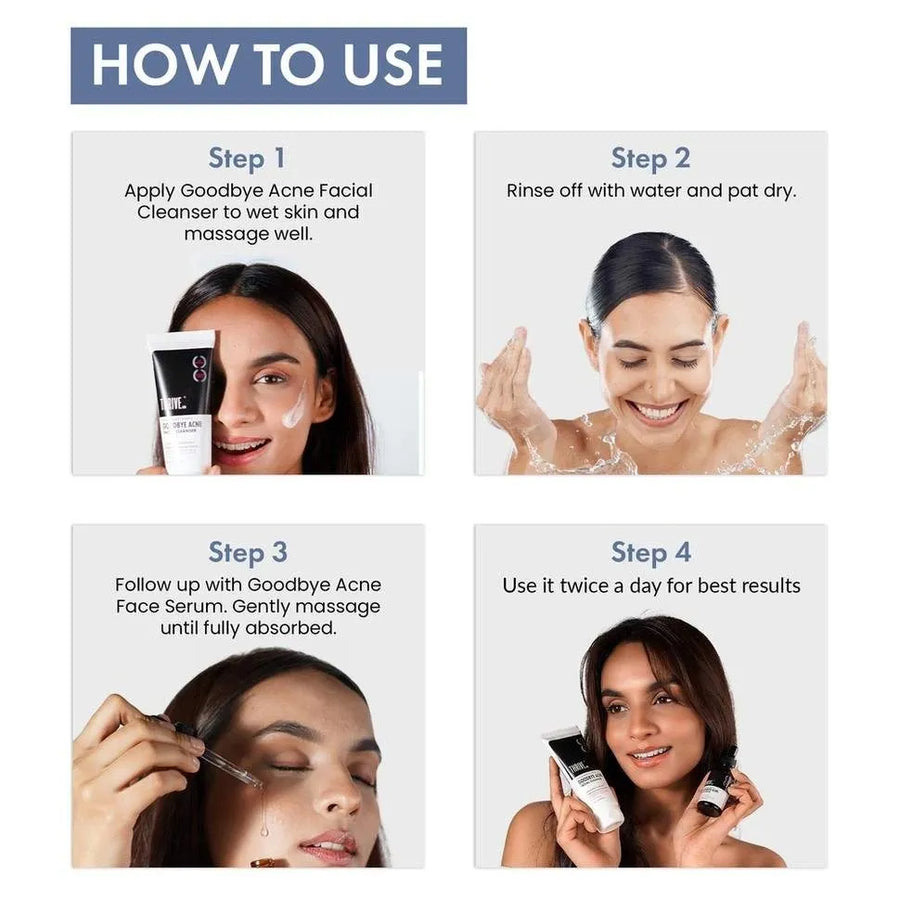 Goodbye Acne Cleanser & Acne Serum