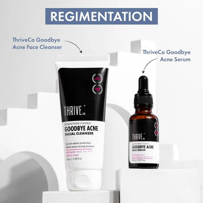 Goodbye Acne Cleanser (100ml) & Acne Serum (30ml)