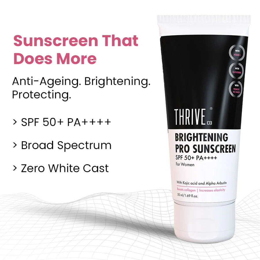 Sunscreen for Women SPF 50: Brightening Pro PA++++