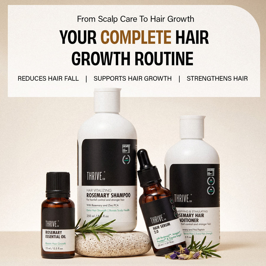 Anti Hair Fall Combo Rosemary shampoo + Rosemary Conditioner + Rosemary essential oil + Hair Growth Serum