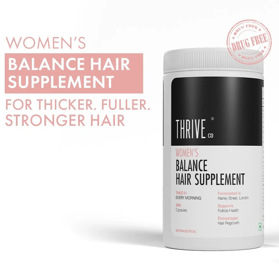 Women's Balance Hair Supplement, 30N Capsules