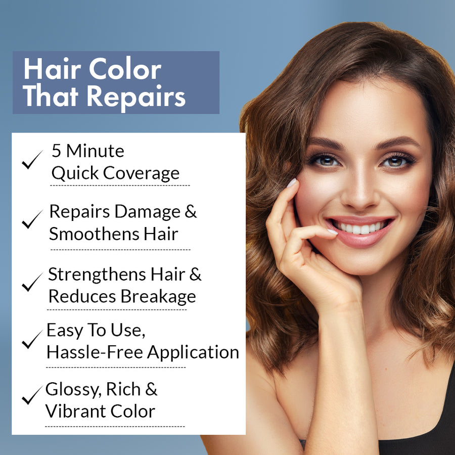 Natural Black Coloring Shampoo, 80ml