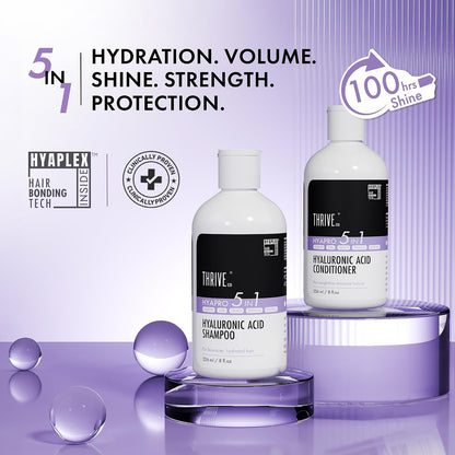 Hyaluronic Acid Duo Hyapro 5-in-1 Shampoo + Conditioner