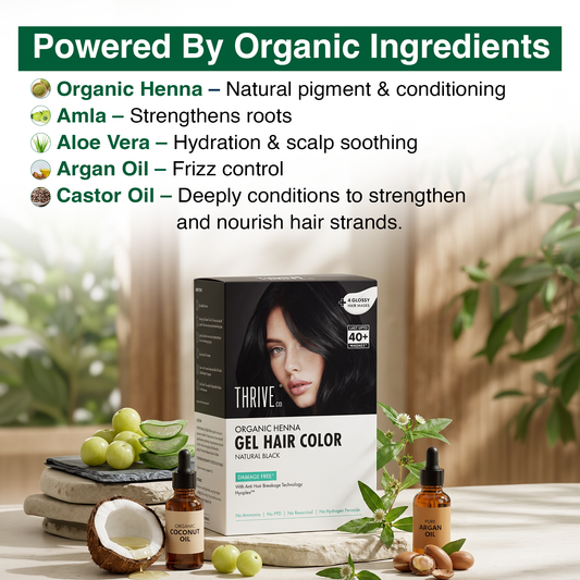 Organic Henna Gel Hair Color
