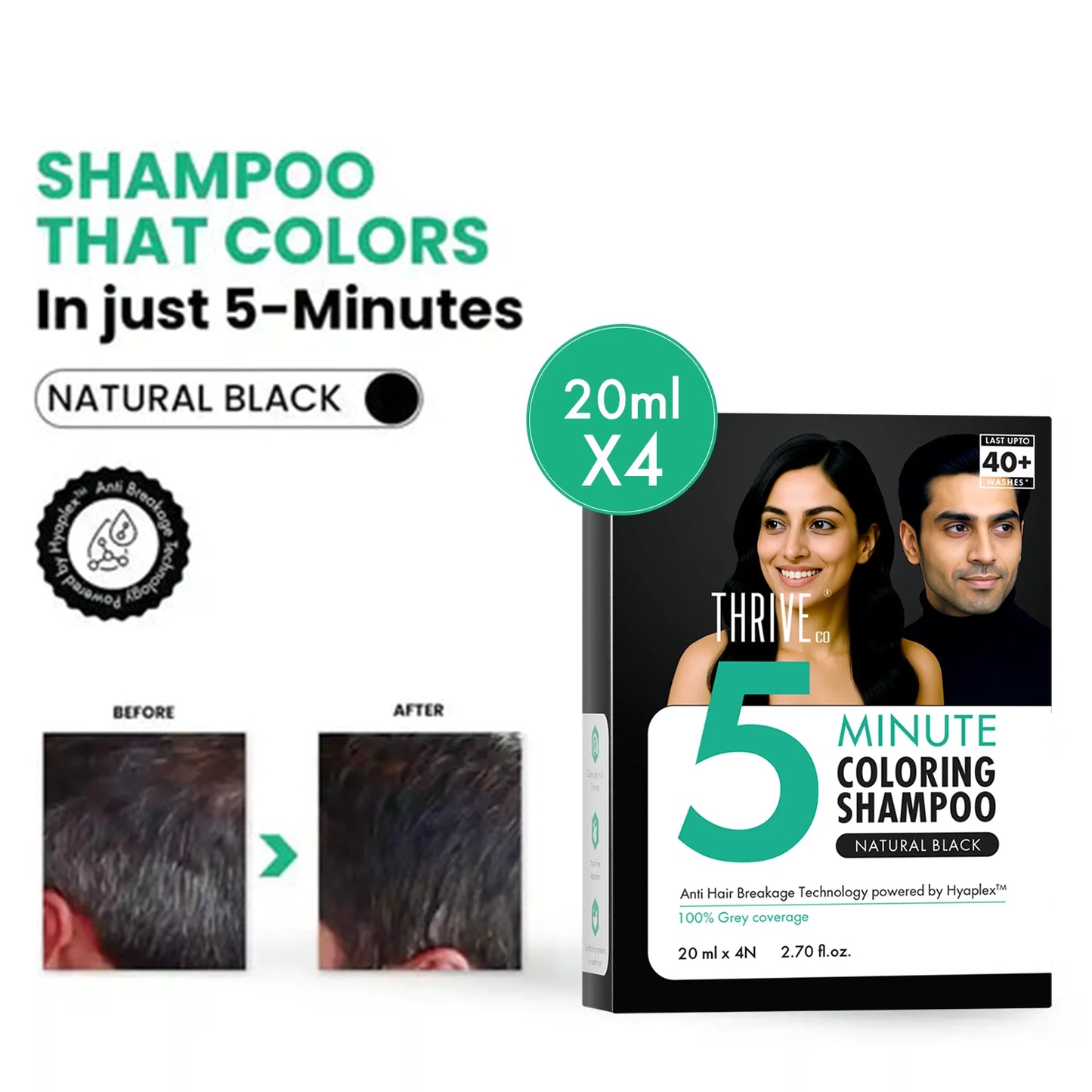 Coloring Shampoo, 80ml