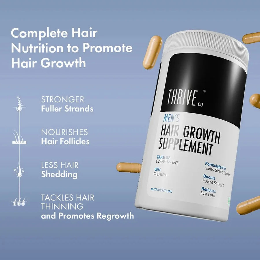 Men's Hair Growth Supplement, 60N Capsules