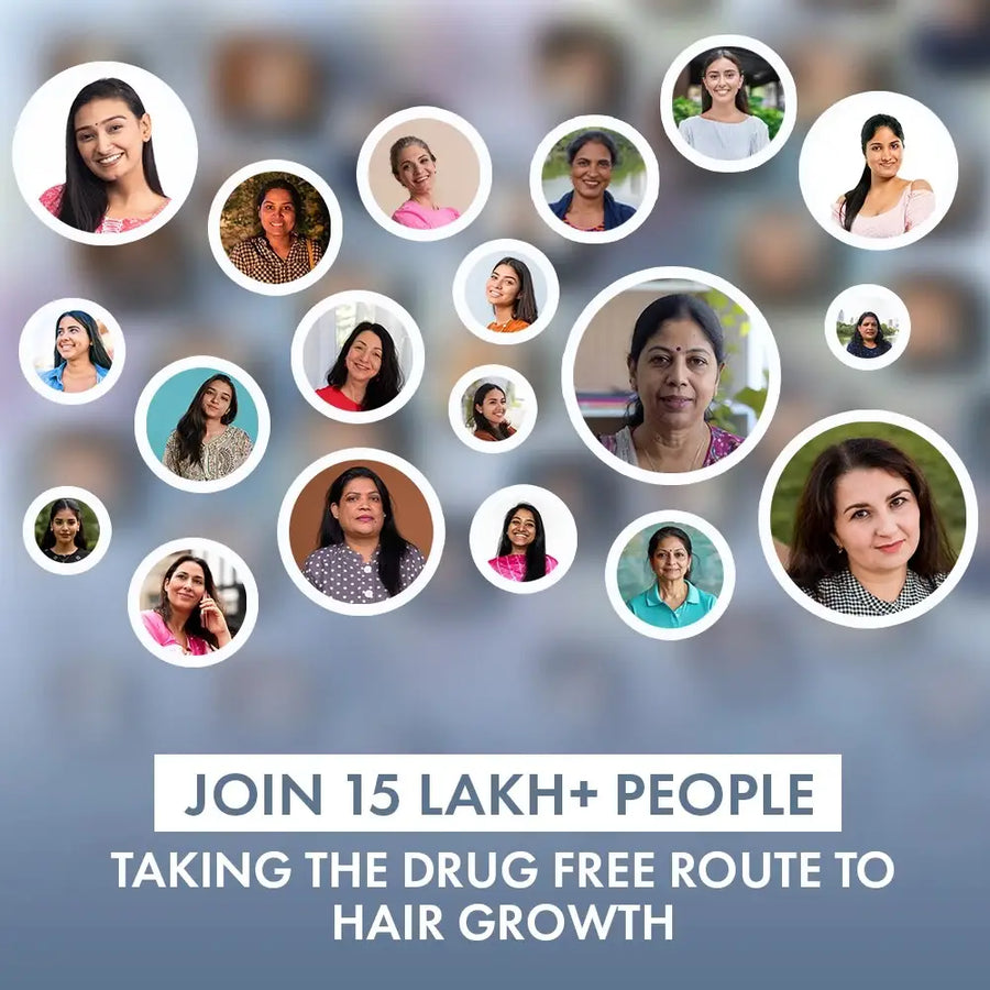 Hair Growth Serum, 50ml + Women's Hair Growth Supplement, 60N + Women's Balance Hair Supplement, 30N