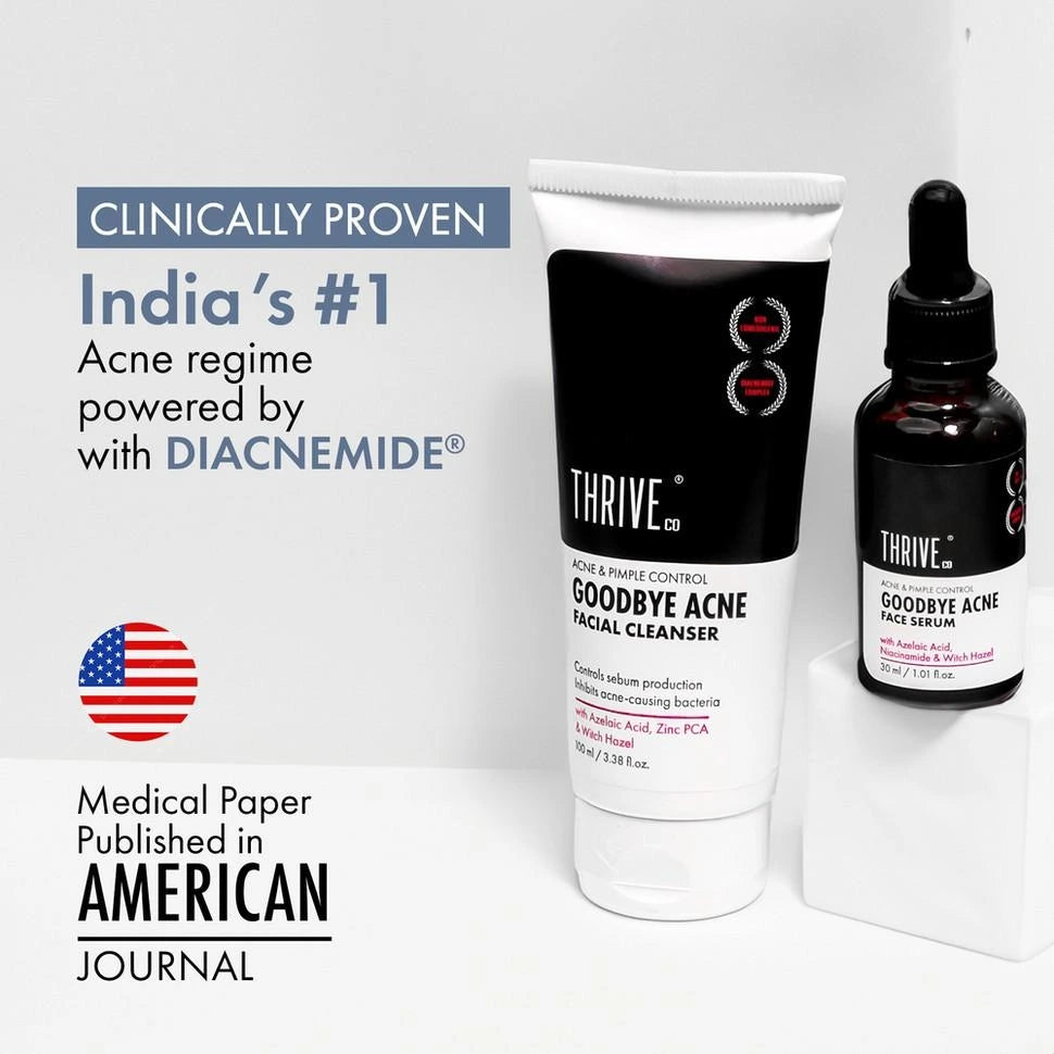 Goodbye Acne Cleanser (100ml) & Acne Serum (30ml)