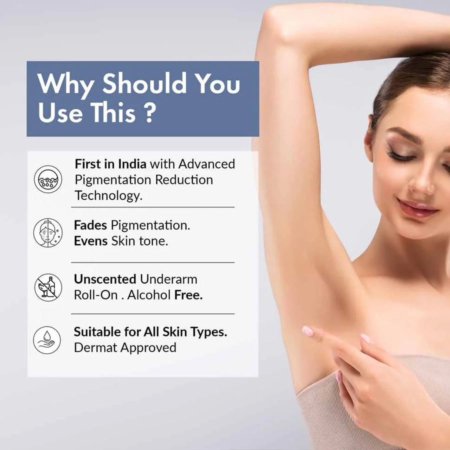 ThriveCo Underarm Lightening Roll on, 40ml