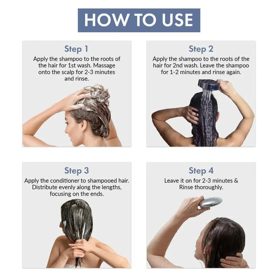 Rosemary Shampoo (250ml) + Rosemary Conditioner Combo (250ml)