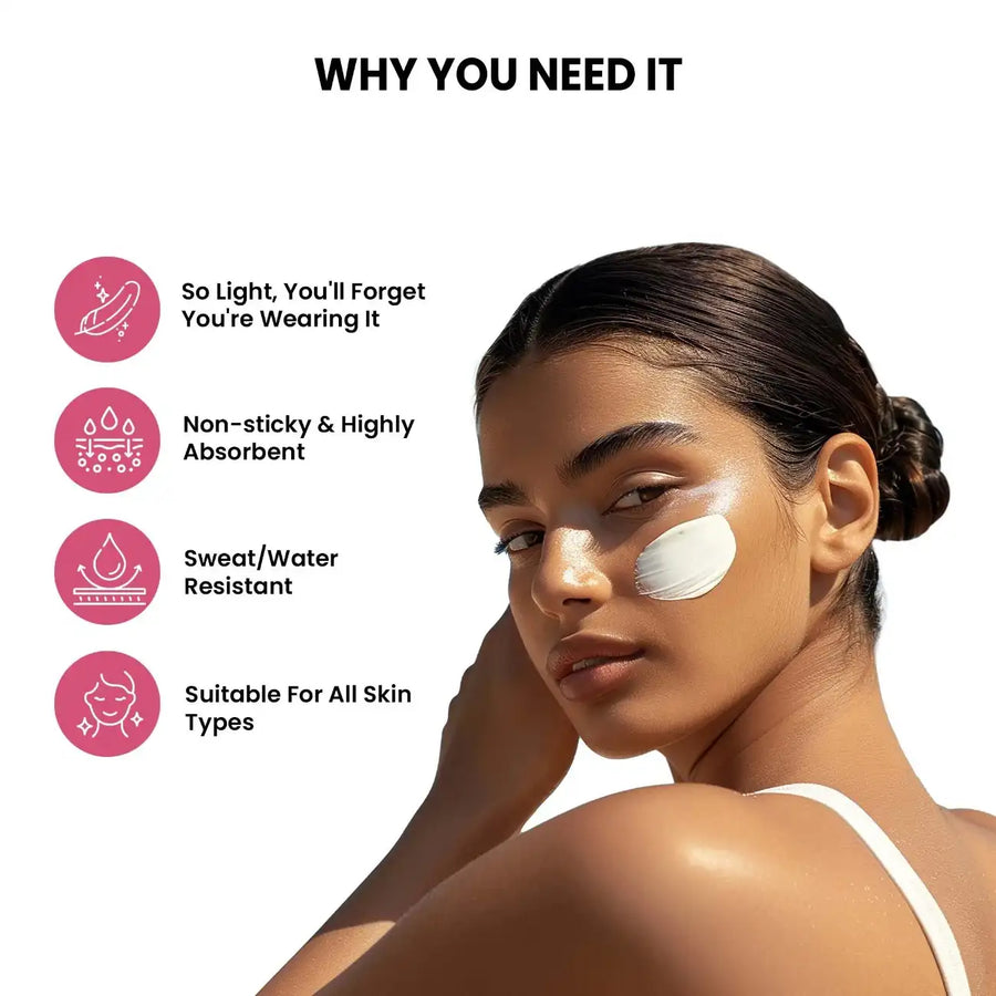 Sunscreen SPF 50 Broad Spectrum PA++++ with UV Protection