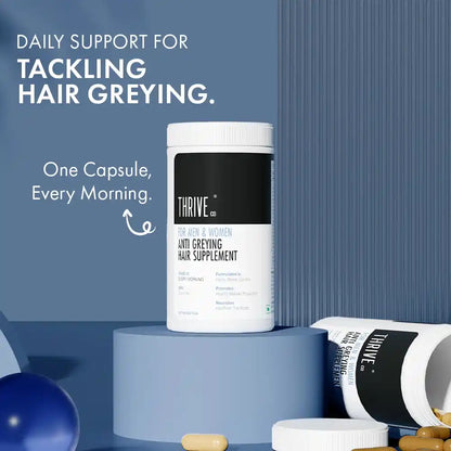 Anti-Grey Hair Prime Serum, 50 ml + Supplements 30N