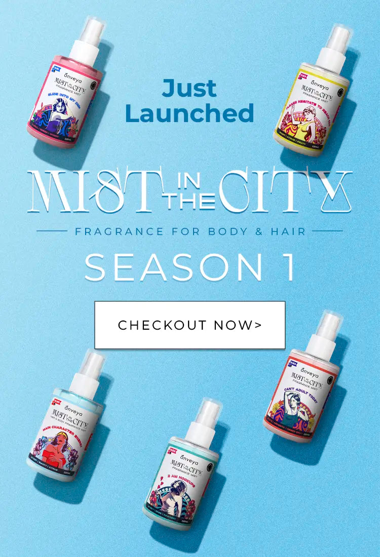 Checkout Anveya Mist in the City: Hair & Body Mists