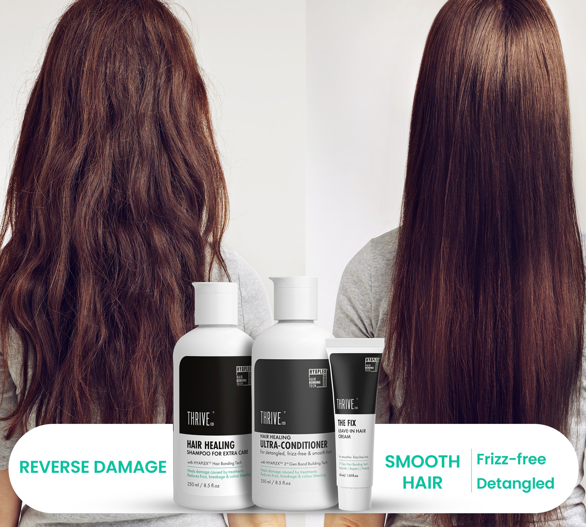 ThriveCo combo pack for damaged hair treatment