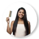 Reducing hair fall- hair growth serum