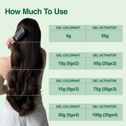 Organic Henna Gel Hair Color