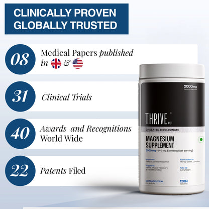 Magnesium Glycinate Supplement, 120 capsules