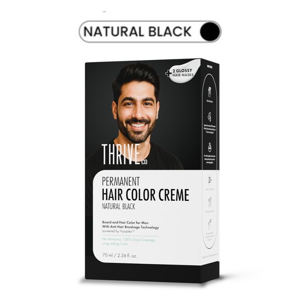 Hair Color Creme for Men, Pack of 2, 70ml each