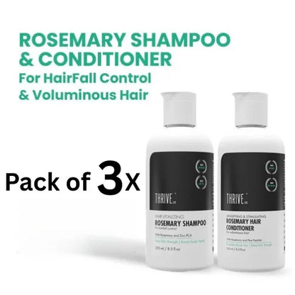 Rosemary Shampoo (250ml) + Rosemary Conditioner Combo (250ml)