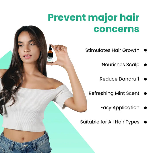 2-In-1 Rosemary Mint Hair Oil, 50ml
