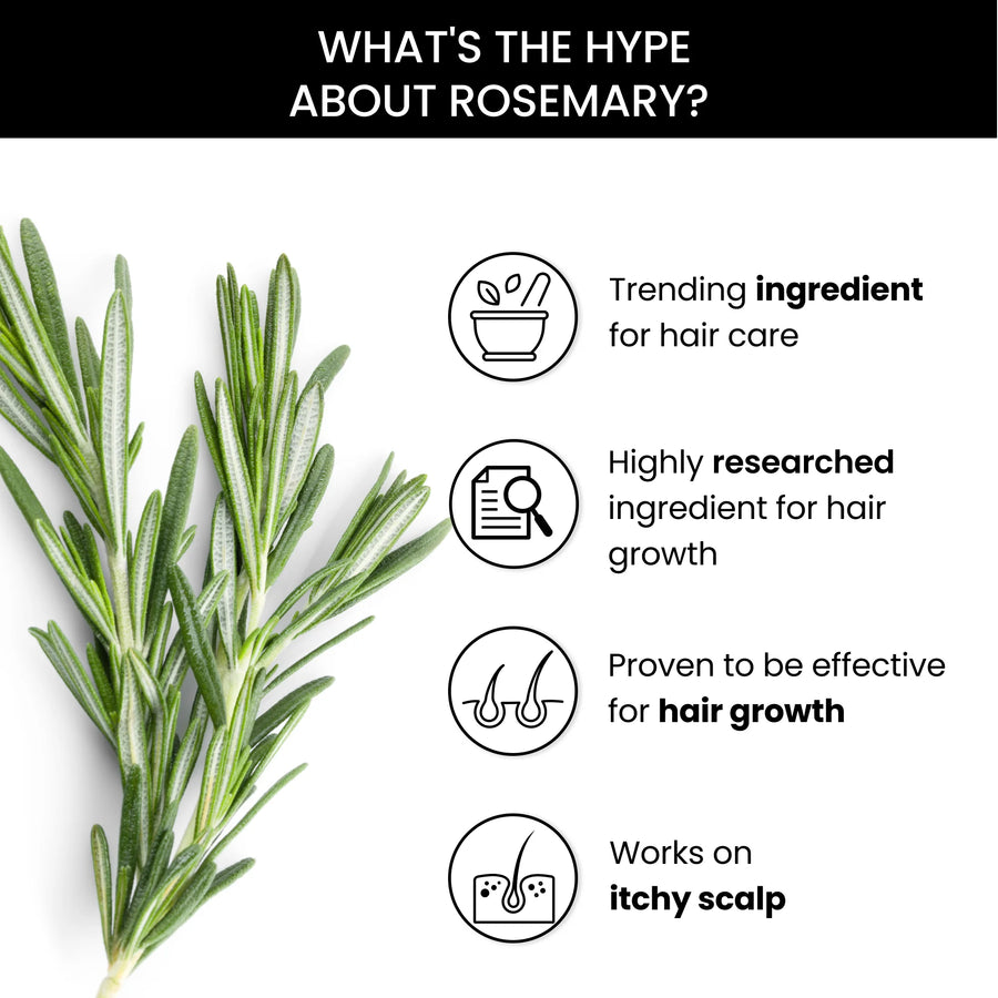 Hair Vitalizing Rosemary Shampoo (250ml) + ThriveCo Hair Prime Serum (50ml)