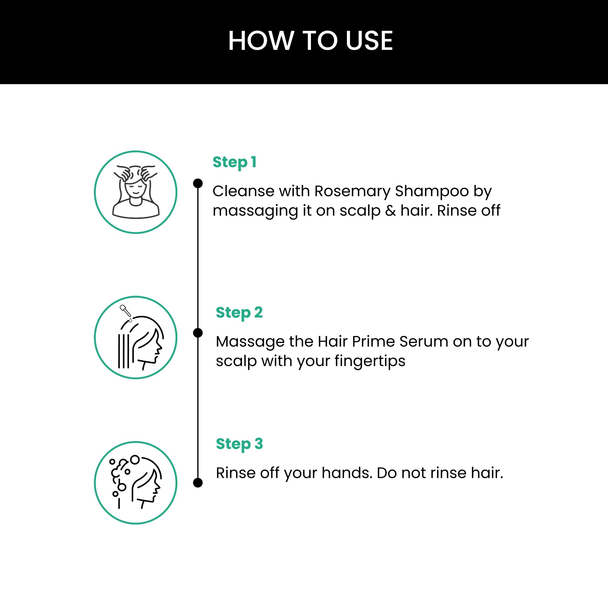 ThriveCo Hair Vitalizing Rosemary Shampoo (250ml) + ThriveCo Hair Prime Serum (50ml)