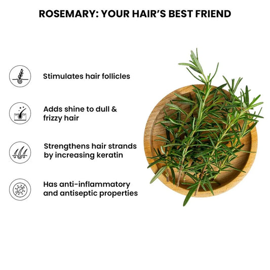 Rosemary Water Hair Spray, 100ml