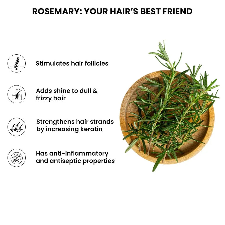 Rosemary Water Hair Spray, 100ml